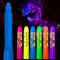 NebulaGlam 6 Farben UV Bodypainting UV Farbe Schminke, Neon UV Kinderschminke Set, Face Paint Schminkset Fasching Karneval Halloween Weihnachten Schminke Drehbar