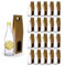Espirito Rebelde 20 Mini Bouteilles en Verre 50 ml avec Bouchon à Vis Doré + Boîte | Mini Flacons d'Alcool 5 cl, Petites Fioles d'Échantillons | Cadeaux, Mariages