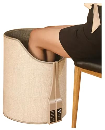 Evenden Elektrische Fußheizung, Digitale Anzeige, Fußheizung, Verstellbarer Thermostat, Fußwärmer für Zuhause, Büro, Warme Füße, EU-Stecker