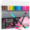 RAGI Pinselstifte Set 24 Aquarellstifte - Filzstifte für Erwachsene und Kinder - Aquarellmarker - Dual Brush Pen für Malbuch, Zeichnung, Kalligraphie, Comic