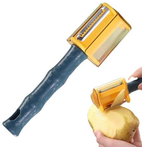 Sbucciatori di patate, trituratore di verdure, sbucciatore di verdure e patate, raschiatore per verdure e pelapatate, gadget da cucina per sbucciare e grattare