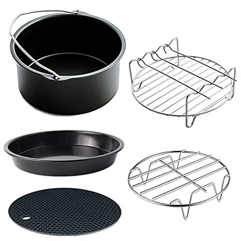 5 accessori per friggitrice ad aria da 6-8 pollici per Cozyna e da 3,5 a 5,8 QT