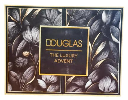 DOUGLAS Adventskalender 2024 Beauty LUXURY, Frauen + Mädchen Kosmetik & Pflege Advent Kalender, 24 Geschenke Wert 350 €, Skincare Frau, Adventkalender Damen