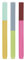 REMEMBER Stabkerzen 3er Set Palma 26cm hoch aus veganem Stearinwachs