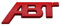 3D-Metall-ABT-Logo-Buchstaben-Aufkleber for den Kühlergrill(Sticker Red,115mm x45mm)