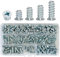 360 Pcs Euro Hinge Screws,M6.3 Grub Screws Assorted For Drawer Runner,Furniture Hinges,Kitchen Cupboard Hinges,Cabinet Doors,Wardrobes (8/11.5/13/16mm)