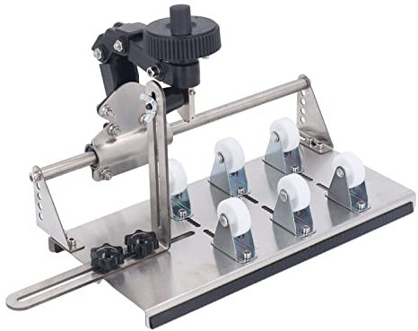 Stainless Steel Glass Cutter Kit with Round Handle for Wine Bottles Cut Handicraft Lovers