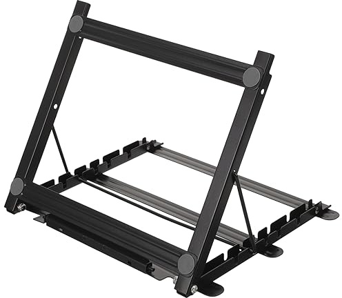 LED Kopiertafelständer für Zeichnen, Metall Schwarz | Stabil und Verstellbar, für A4 Kopiertafel, Zeichnen und Abpausen, Kompakt für Malbedarf