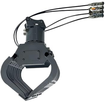 Generico Ricambio for pinza idraulica in metallo RC 1/14, compatibile con escavatore telecomandato XDRC 945, modello aggiornato TH22780