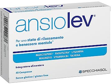 Specchiasol Ansiolev | 45 Comprimidos | Ayuda contra los momentos de ansiedad