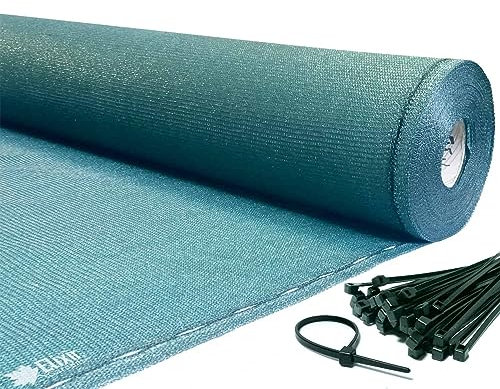 Elixir Gardens 85% UV Greenhouse Sun Shade Netting | Privacy & Fence Screening & Scaffold Debris & WindBreak Mesh Cover for Balcony, Patio & Terrace | 1m to 100m Lengths | 1.83m x 3m