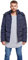 Urban Classics Herren Hooded Puffer Jacket Jacke, Navy, S
