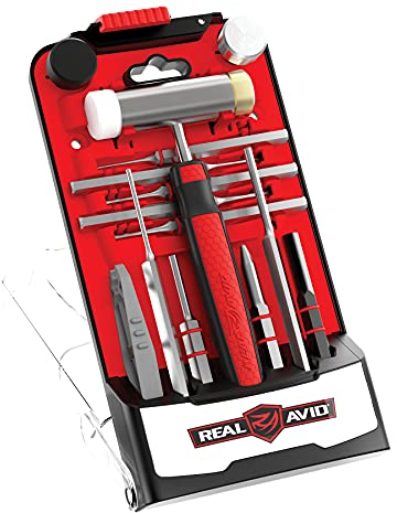 RealAvid Unisex-Adult Accu-Punch Set: Hammer und Schlagstift für AR15, Clear, no Size