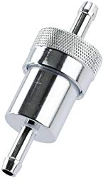 Benzinfilter Alu silber eloxiert S50, S51