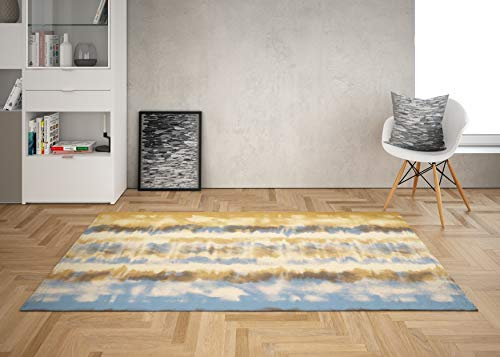 Oedim Alfombra Imitación Pintura para Habitaciones PVC | 95 x 120 cm |Moqueta PVC | Suelo vinílico | Decoración del Hogar | Suelo Sintasol | Suelo de Protección |