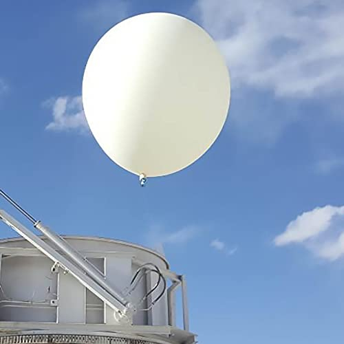 Riesiger Wetterballon weiß für meteorologische Untersuchung Urlaub Party Dekoration Unterhaltung Spielzeug (72 ICH)
