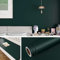Livelynine 40CMx5M Papel Pintado Pared Salon Verde Oscuro Mate Papel para Pared Pasillo Papel Tapiz Paredes Dormitorio Papel Pegatina para Mueblevinilo Adhesivo Muebles Cocina Vinilo Adhesivo Muebles