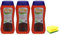 3X Hob Brite Hob Cleaner Lemon Sherbet (3X 250 ML), Ceramic, Electric, Halogen and Induction Hob Cream Cleaner with Degreaser Sponge- Packaging May Vary