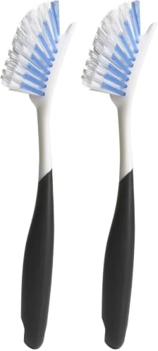 OXO GG Dish Brush with Scraper (Packung mit 2)