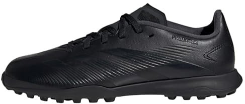 adidas Unisex Predator 24 League Turf Boots Football, Core Black/Carbon/Core Black, 13 UK