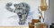 Fototapete 3D Tapete Aquarell Leopard Fototapete 3D Effekt Wandtapete Vliestapete Wandbilder XXL Wanddeko Tapeten