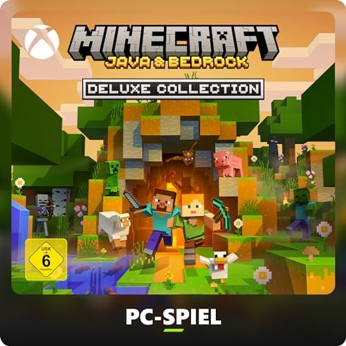 Minecraft: Java & Bedrock Deluxe Collection | Windows 10 - Download Code