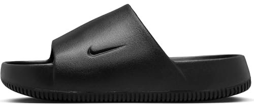 Nike Femme W Calm Slide Sneaker, Black/Black, 40.5 EU