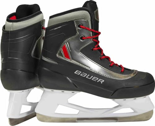 Bauer Unisex Recreational Skates Expedition Jr. 1059590 Schlittschuhe, Schwarz, Einheitsgröße