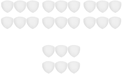 ABOOFAN BH Pads Einlagen Weiss 12 Paar Sport BH Einlagen Waschbare BH Körbchen Herausnehmbare BH Einlagen Triangel BH Einlagen Bikini Polstereinlagen Push up Einlagen Badeanzug Weiß