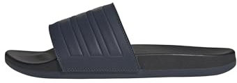 adidas Unisex Adilette Comfort Slides, Shadow Navy/Shadow Navy/Core Black, 39 EU