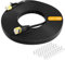 Cable Ethernet 30m, Cat 7 Plat Cable RJ45 30m Blindé Haute Vitesse Cable Réseau 10Gbps 600MHz, Gigabit Câble Internet Haut Débit Fibre Noir Cable Lan pour Routeur, Switch, Modem
