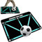 AFAIK Fußball Trainingsmatte Fußballmatte Fussball Fußball Schritt Trainingsmattem rutschfeste Fußball Schritt Trainingsmatte 60x90 cm Stoßdämpfende Fussball Matte Ballkontrolle Trainingsmatte(A)