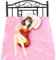 Sexlaken Fetish Bettlaken Wasserdicht Bettlaken Abwaschbares Fetish Bettlaken Weich PVC Fetish Collection Bettwäsche Rosa 210 * 200cm Lack Tuch für ausgiebige nasse Spiele im Bett für Paare（Pink）