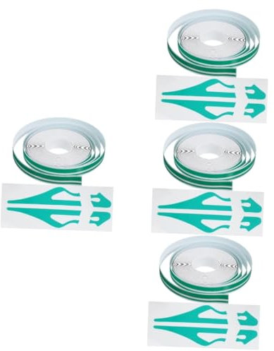 MUCKLILY 4rolls Car Sticker Decals Car Stickers Pin Striping Tape Decal for Body Vehicle Decor Auto Body