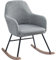 TFBHL Stretch-Schonbezüge für Schaukelstühle, mit Armlehnen, hoher Rückenlehne, Loungesessel-Bezüge, für den Stuhlschutz im Schlafzimmer und Esszimmer zu Hause,H,1 Packung