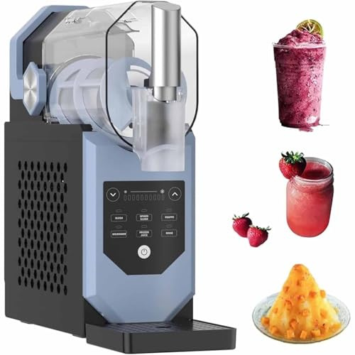 ZenSeFarin 2L Professionelle Slush-Eismaschine, Kein EIS Nötig, 5 Voreingestellte Programme, Softeismaschine, Selbstreinigung, LED-Anzeige, Für Restaurant, Zuhause, Snackbar, Cafeteria