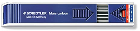 Staedtler 200-2H Etui de 12 Mines Graphite 2mm