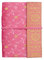 Paper High Gazzetta di Sari Notebook Medio 120 x 165 - Rosa