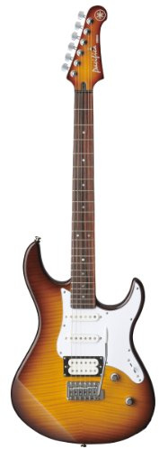 Yamaha PAC212VFM Electric Guitar Solid 6-Strings Black, Brown, White - Guitars (6 Strings, 1,05 cm, Φ5 (Screw-in))