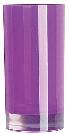 Excelsa Linea Bagno Bicchiere Portaspazzolini, Lilla, 6.3 x 6.3 x 13 cm