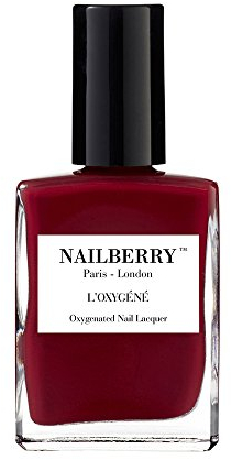 Nailberry L'Oxygéné Oxygenated Nail Lacquer | Le Temps Des Cerises, 15 ml | Polish for a Healthier Manicure & Long Lasting Colour | 12-Free, Vegan, Halal, Cruelty & Gluten Free