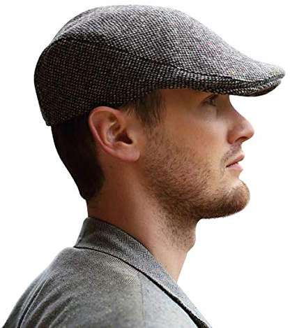 Hanna Hats Donegal Touring Cap Tweed Mütze