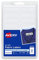 AVERY No Iron Clothing Labels, Washer & Dryer Safe, Writable Fabric Labels, 54 Labels, 1 Pack (40720), White, 1/2x1-3/4