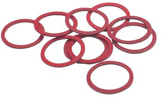 Joint fibre extérieur pour tête de robinet 17x150 / 12x17 (3/8) (lot de 10) NOYON & THIEBAULT