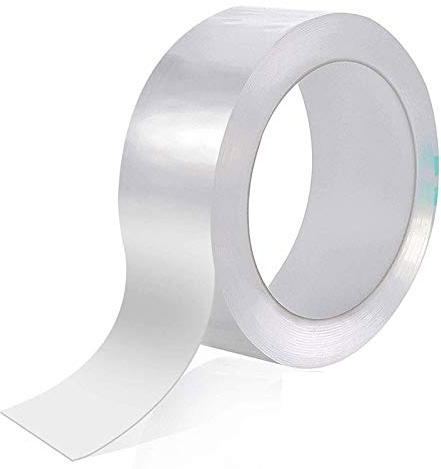 SHOP-STORY - Ruban Adhésif étanche transparent pour joints de cuisine et salle de bain - Longueur 3m - Largeur 2cm