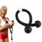 Ejoyous Fune per fitness, corda per tricipiti, in nylon, accessorio per fitness, tricipiti, per allenamento su corda, cavo o torre di potenza, 70 cm