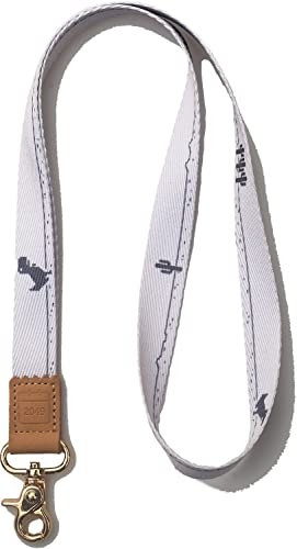 DQL Schlüsselband für Damen und Herren, coole Schlüsselbänder für Schlüssel, Geldbörse und Ausweishalter, Dinosaurier, Neck lanyard