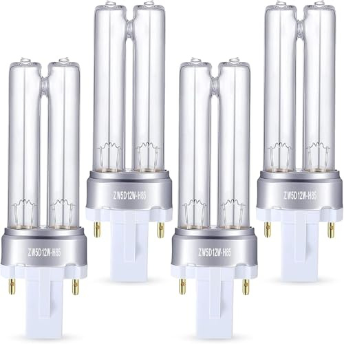 Kittmip LB4000 Ersatzlampe, 5W LB4000 UV-C Glühbirne kompatibel mit Keimschutz-Modellen AC4300BPTCA AC4825 AC4850 AC4850PT AC4900 AC4900CA AC5300B AC5350B AC5350 Luftreiniger (4)