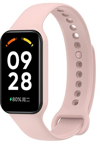 BoLuo Cinturini per Orologi per Redmi Smart Band 2 Strap, Cintura di Ricambio Silicone Bracelet Sportivo Cinturino Wrist Strap Armband per Xiaomi Redmi Smart Band 2 Watch Accessories (rosa)