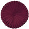 Il Gruppone Passione Casa Cuscino Rotondo Zucca Effetto Velluto Circolari Per Divano Decorativo Letto 35 Cm - Bordeaux
